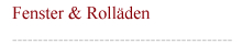 Fenster&Rollden